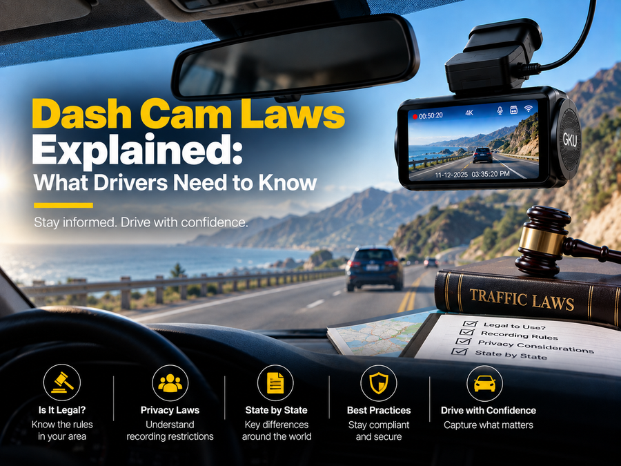 Dash Cam Laws Explained: What Drivers Need to Know