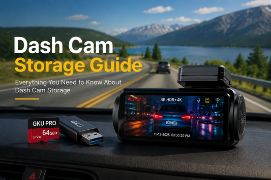 Dash Cam Storage Guide: SD Cards, Loop Recording & Everything You Need to Know