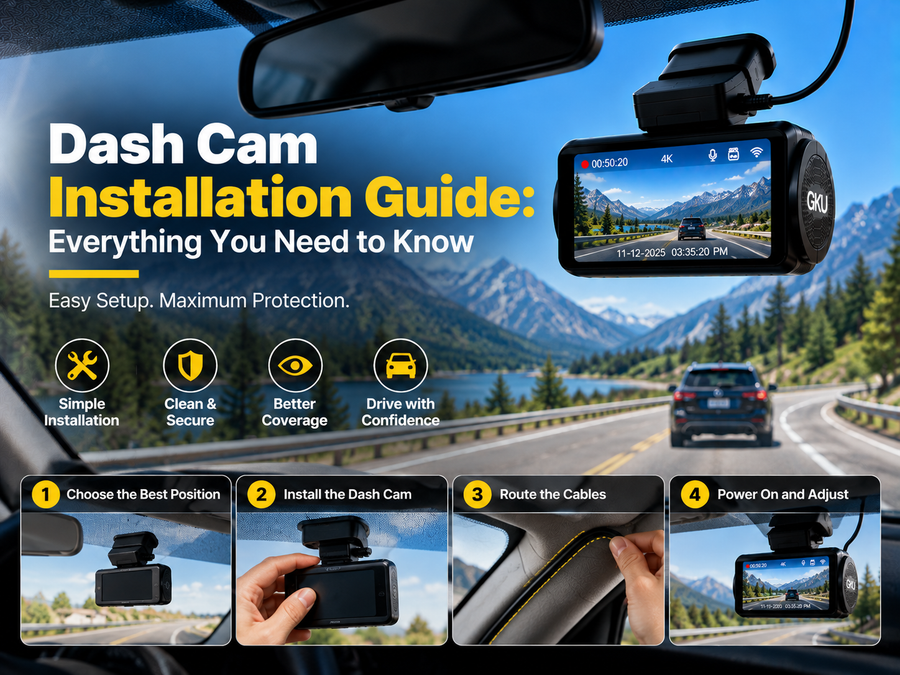 Dash Cam Installation Guide: Everything You Need to Know