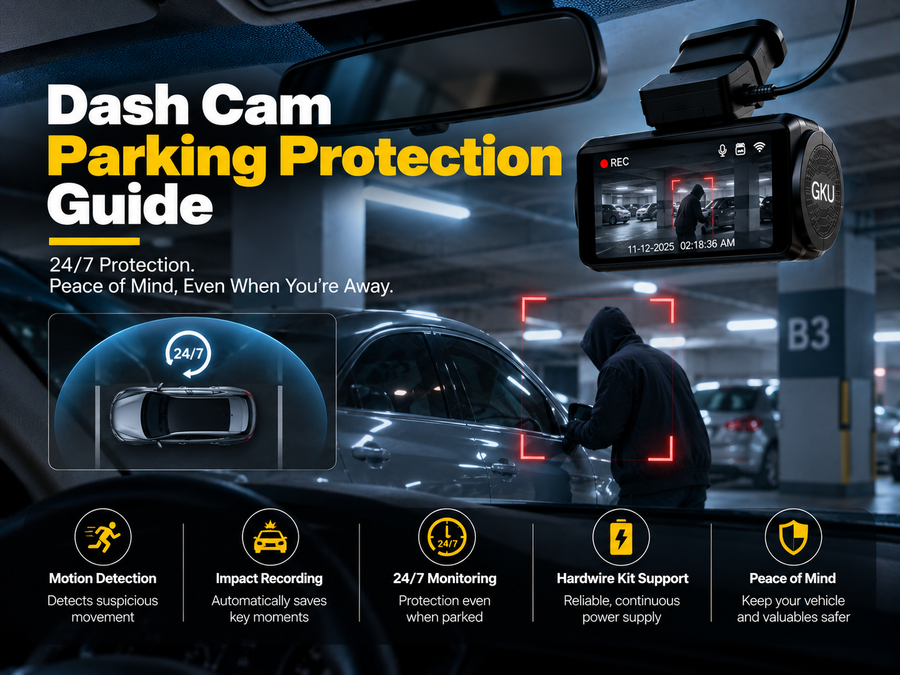 Dash Cam Parking Protection Guide: Everything You Need to Know About Parking Mode