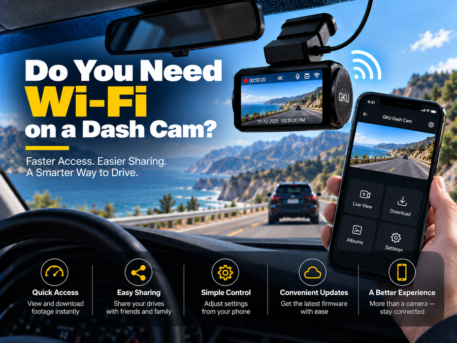Do You Need Wi-Fi on a Dash Cam? Here’s When It Actually Matters