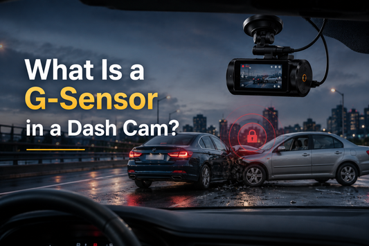What Is a G-Sensor in a Dash Cam? How It Works & Why It Matters