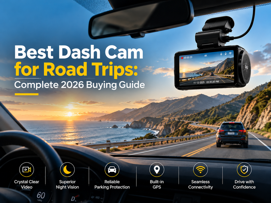 Best Dash Cam for Road Trips: Complete 2026 Buying Guide