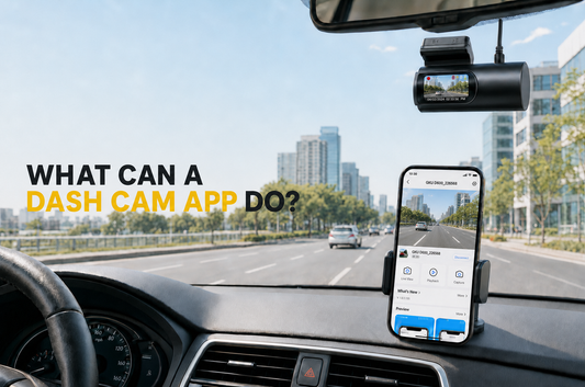 Dash Cam Mobile Apps: What Can You Do with Them?
