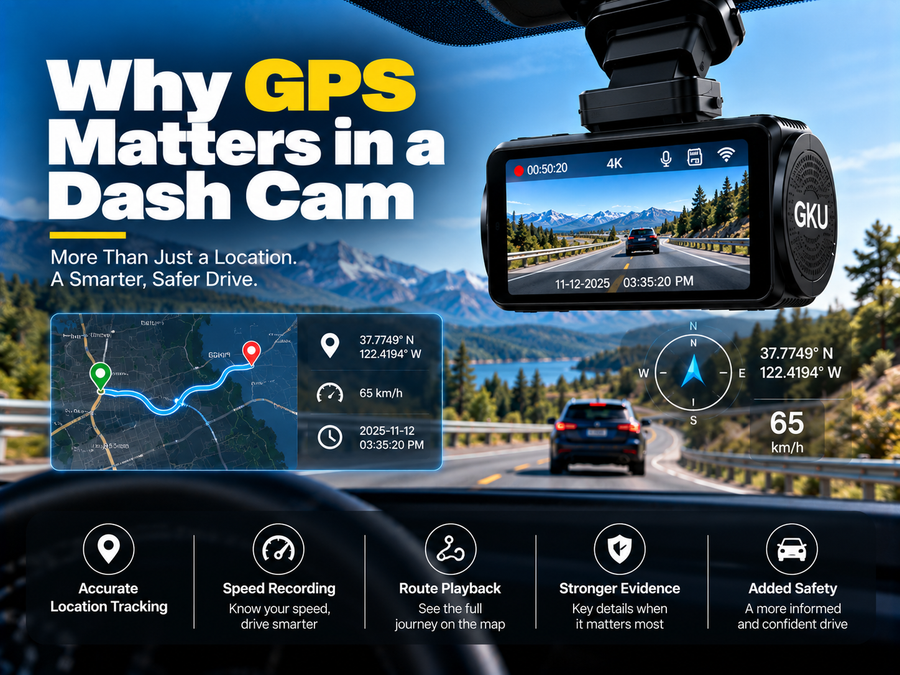 Why GPS Matters in a Dash Cam: Benefits Every Driver Should Know (2026 Guide)