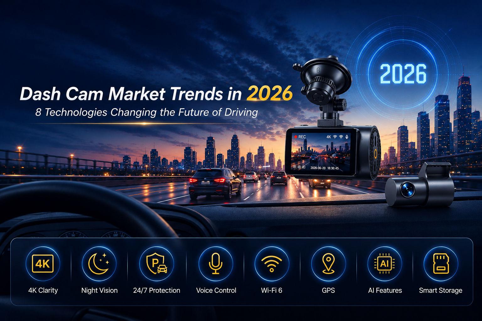 Dash Cam Market Trends in 2026: 8 Technologies Changing the Industry