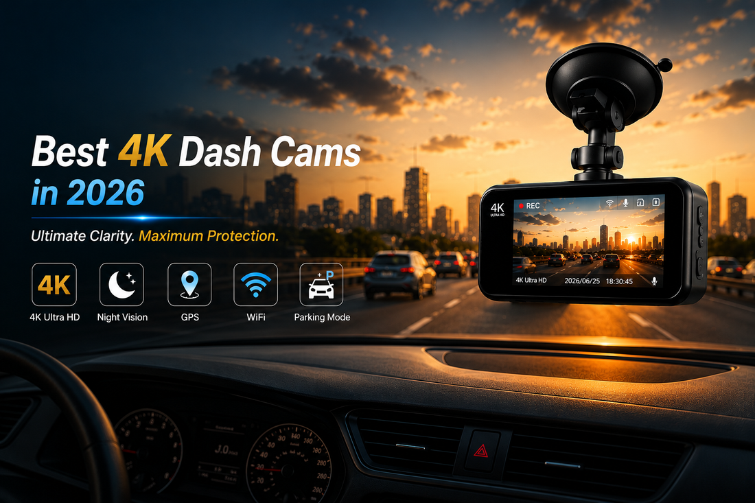 Best 4K Dash Cams in 2026: Top Picks for Clear Driving Evidence