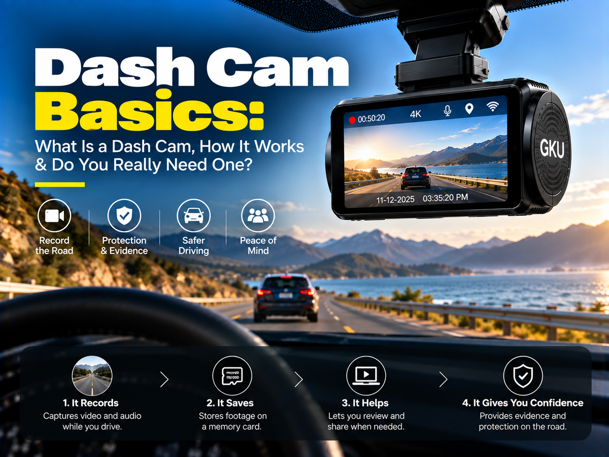 Dash Cam Basics: What Is a Dash Cam, How It Works & Do You Really Need One?