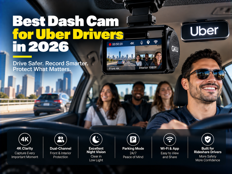 Best Dash Cam for Uber Drivers in 2026: What Really Matters Before You Buy