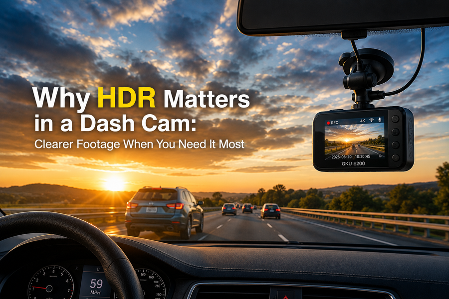 Why HDR Matters in a Dash Cam: Clearer Footage When You Need It Most