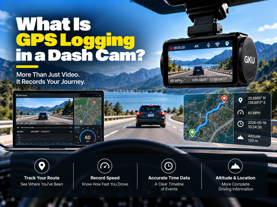 What Is GPS Logging in a Dash Cam?