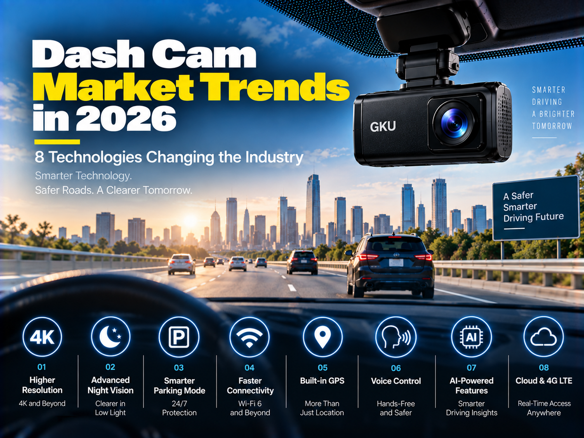 Dash Cam Market Trends in 2026: 8 Technologies Changing the Industry