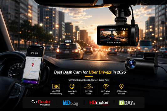 Best Dash Cam for Uber Drivers in 2026: What Really Matters Before You Buy