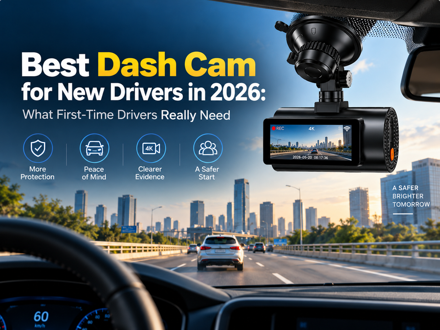 Best Dash Cam for New Drivers in 2026: What First-Time Drivers Really Need
