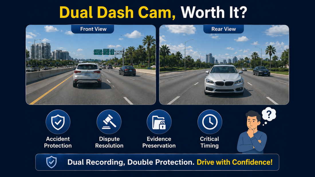 Is It Worth Getting A Front and Rear Dash Cam? Expert 2026 Review Breakdown