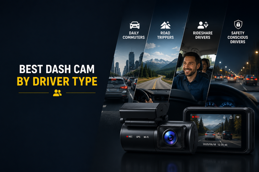 Best Dash Cam by Driver Type: Find the Right Dash Cam for Your Driving Style
