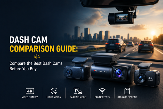 Dash Cam Comparison Guide: Compare the Best Dash Cams Before You Buy