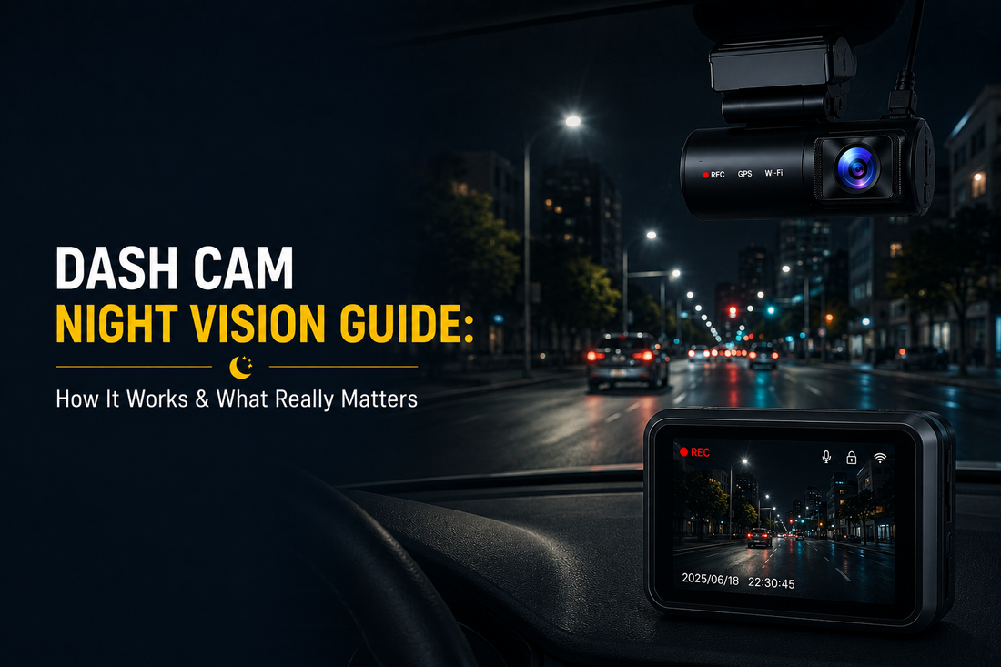 Dash Cam Night Vision Guide: How It Works & What Really Matters