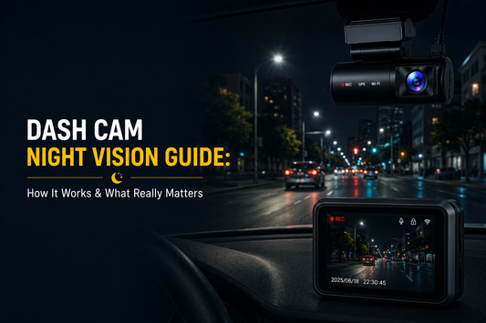 Dash Cam Night Vision Guide: How It Works & What Really Matters