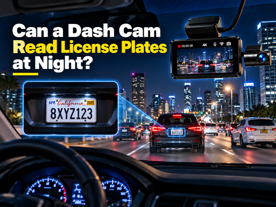 Can a Dash Cam Read License Plates at Night? What Really Matters