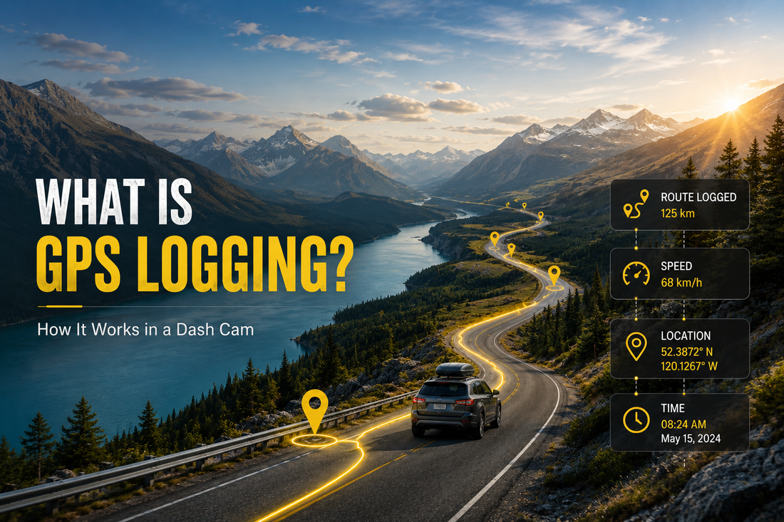 What Is GPS Logging in a Dash Cam?