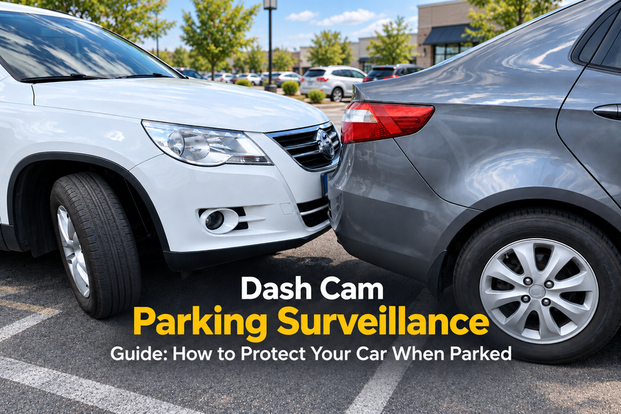 Dash Cam Parking Surveillance Guide: How to Protect Your Car When Parked