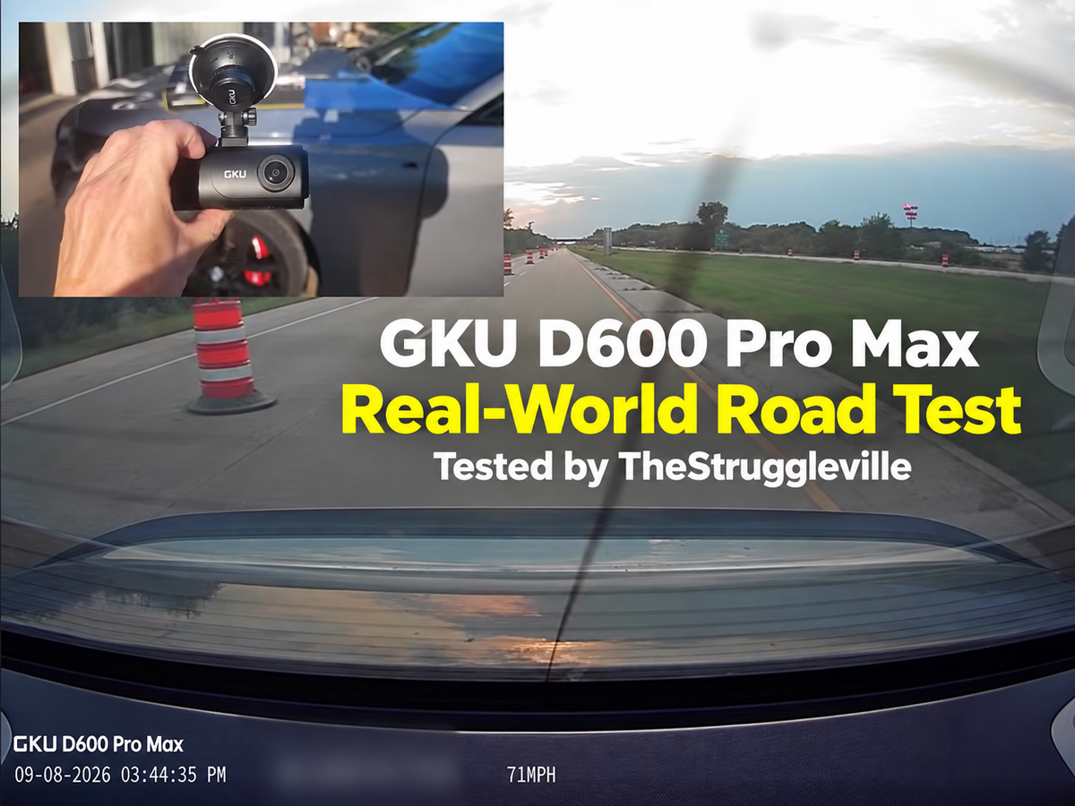 TheStruggleville Tests the GKU D600 Pro Max in a BMW M240i