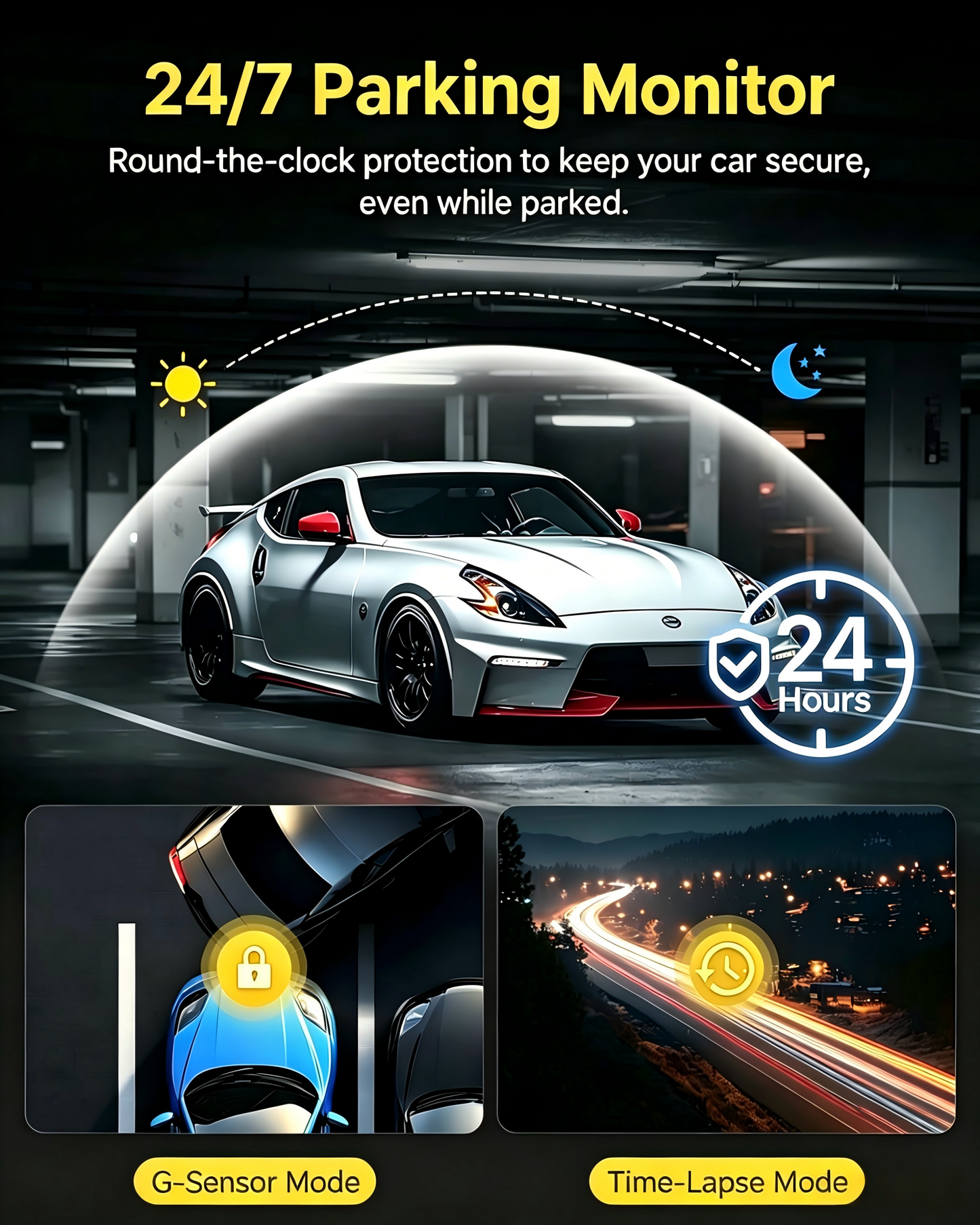 GKU USB C to OBD Hardwire Kit for Dash Cam | Enable 24H Parking Mode & Easy Power