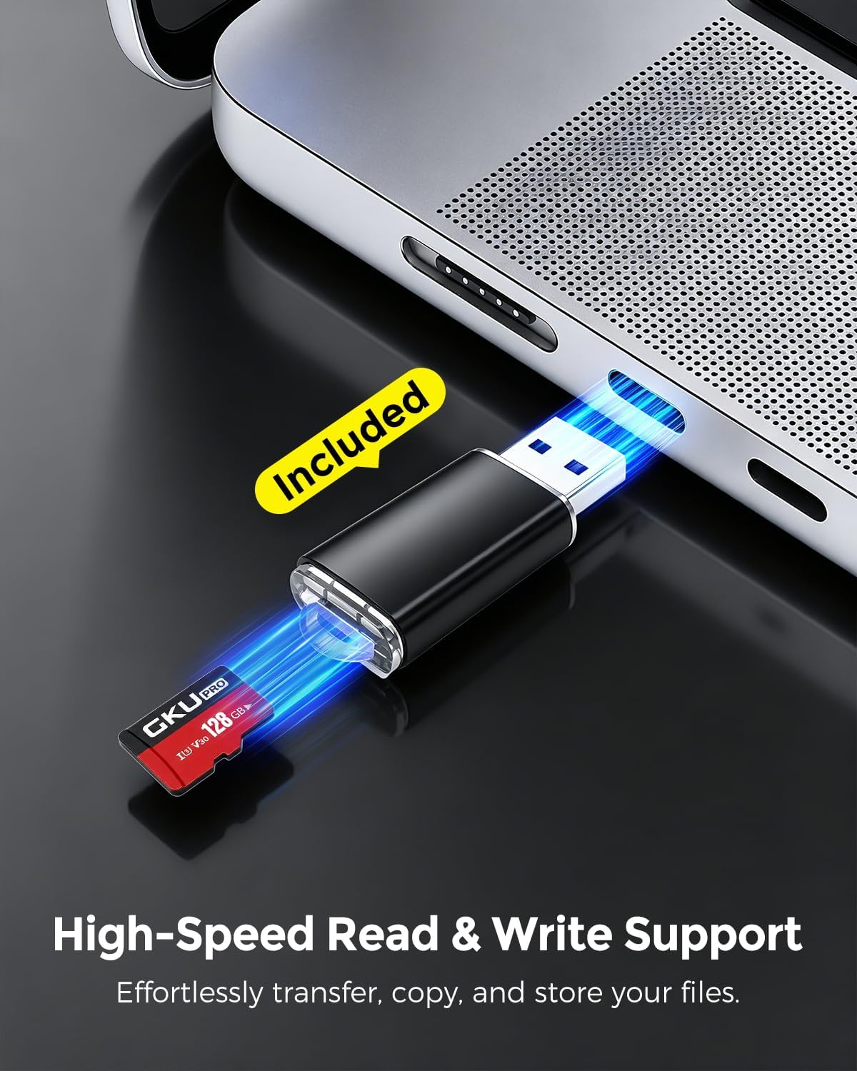 GKU 128GB High Endurance MicroSD Card for Dash Cam | U3 V30 4K Recording