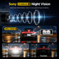 GKU C600 4G LTE Dual Dash Cam with Remote Monitoring & GPS