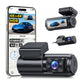 GKU E200 4K+4K Dash Cam Front and Rear, STARVIS 2 Sensor, HDR Night Vision