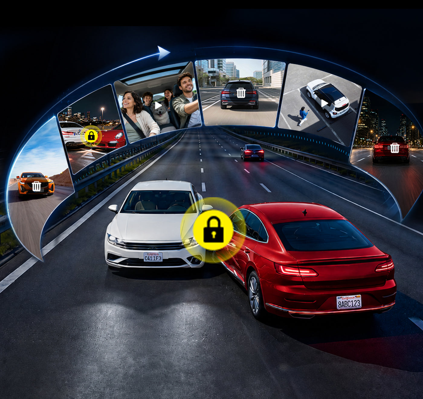 GKU dash cam feature