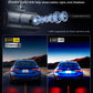 GKU D600 Pro Max Dash Cam Front and Rear, STARVIS 2 Sensor, Fastest 5.8GHz WiFi 6.0, Voice Control, 3 "IPS Car Camera with GPS (No SD Card)