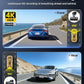 GKU D600 Pro Max Dash Cam Front and Rear, STARVIS 2 Sensor, Fastest 5.8GHz WiFi 6.0, Voice Control, 3 "IPS Car Camera with GPS (No SD Card)