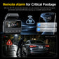 GKU C600 4G LTE Dual Dash Cam with Remote Monitoring & GPS