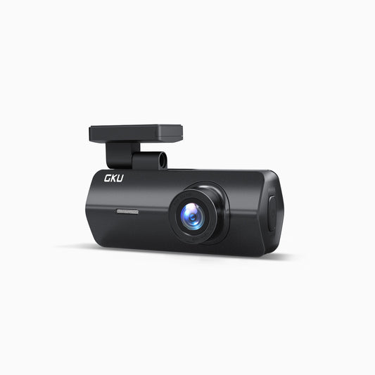 GKU D200 UHD 4K Dash Cam Front Camera | 5.8GHz WiFi, WDR, Loop Recording