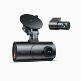 GKU D600 Pro Max 4K+1080P Dash Cam Front and Rear, STARVIS 2 Sensor, Fastest 5.8GHz WiFi 6.0, Voice Control, 3 "IPS Car Camera with GPS