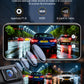 GKU D900 4K+1080P Dash Cam Front and Rear, 5Ghz Wi-Fi & GPS, WDR, Sony STARVIS Sensor, 64GB SD Card