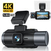 GKU D1000 3 Channel 5.8GHz WiFi Dash Cam - gkutech