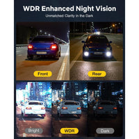 GKU D700 4K+1080P 5G WiFi GPS 3.18 Inch Touch Screen Dash Cam - gkutech